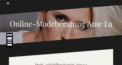 Desktop Screenshot of online-modeberatung.com